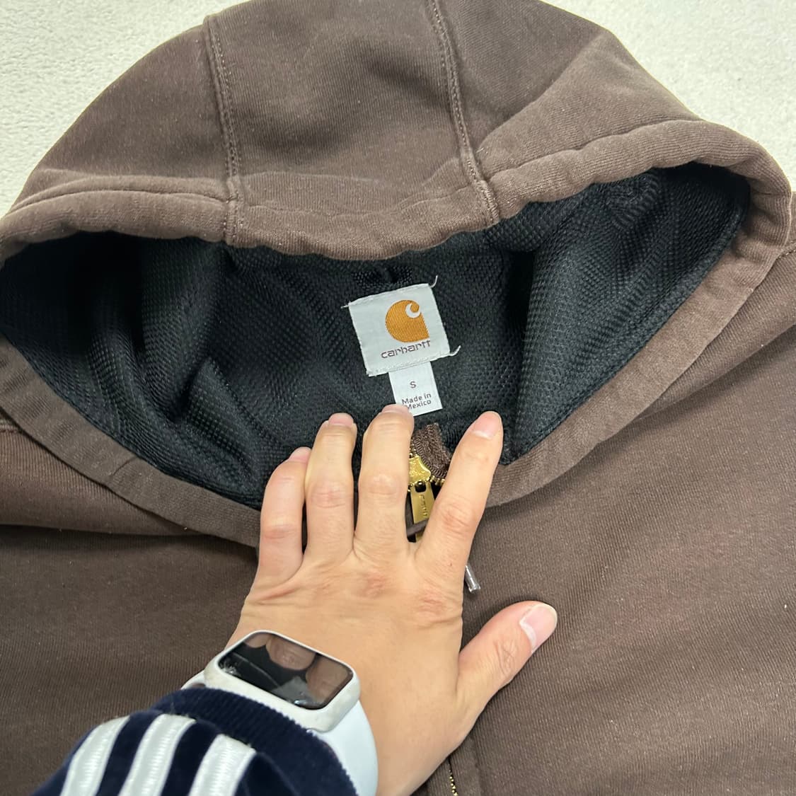 칼하트 써멀후드집업 상품이미지3