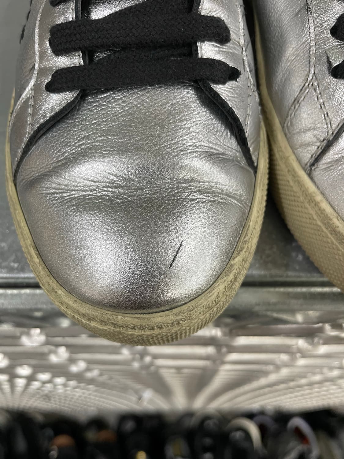 생로랑 코트 클래식 실버 38 (gr-4707) 상품이미지8