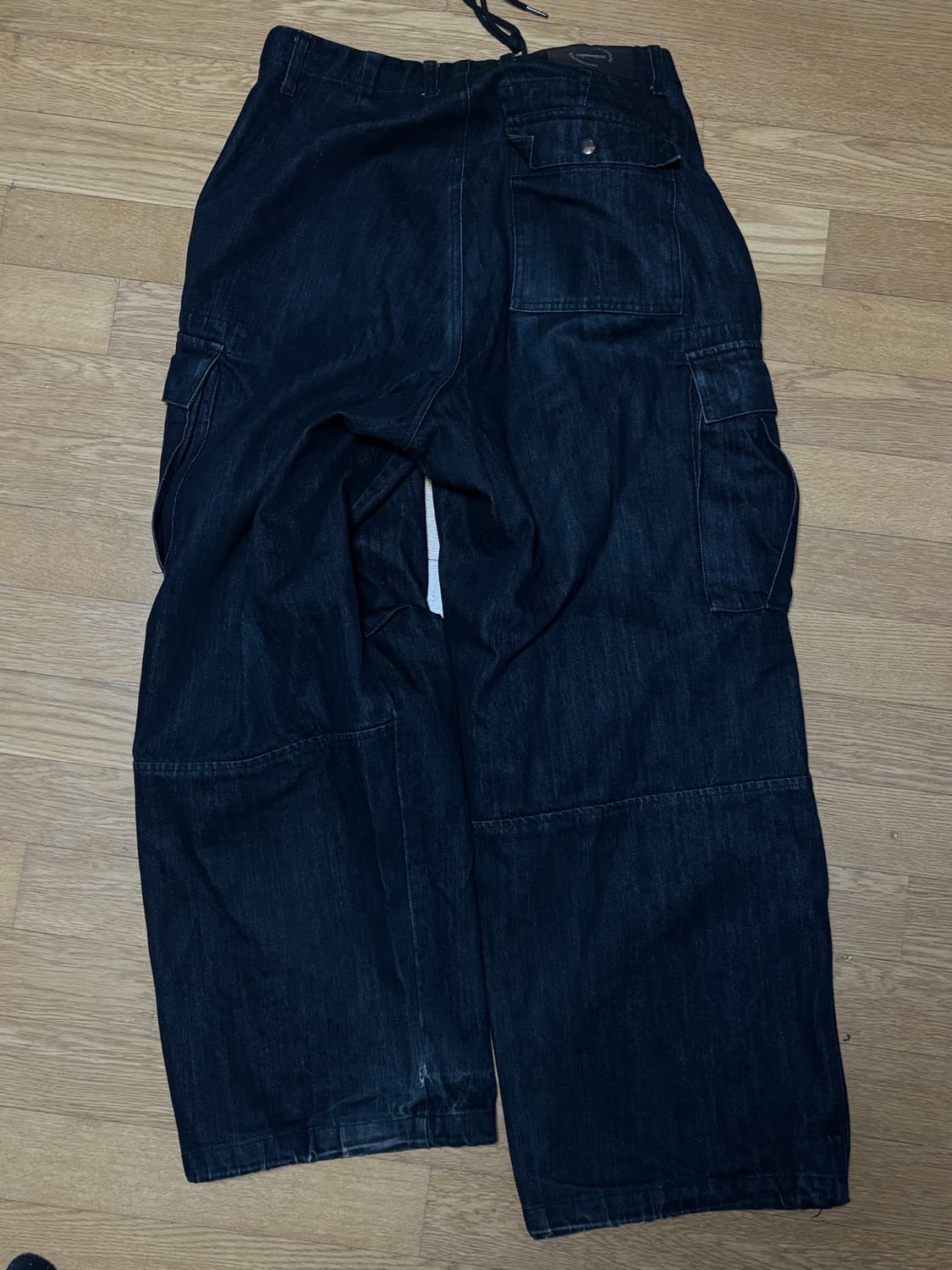 LE SSERAFIM x 해칭룸 Denim Cargo Pants S 상품이미지6