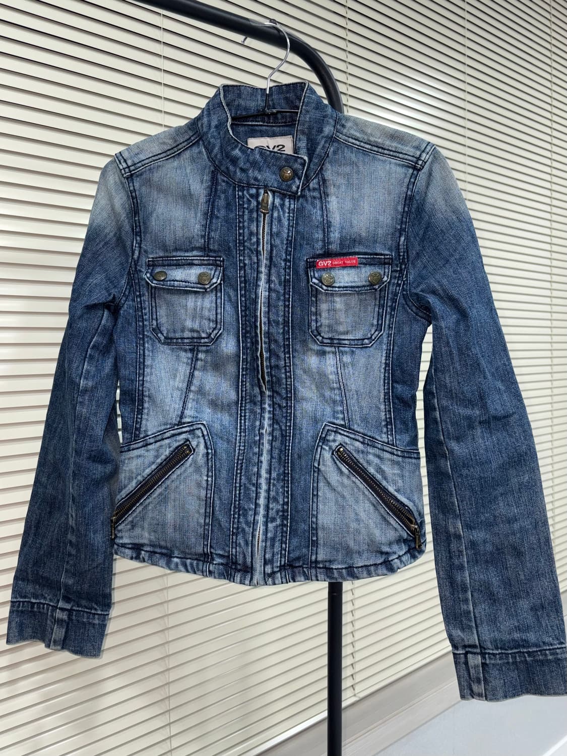 GV2 빈티지 데님 자켓 상품이미지1