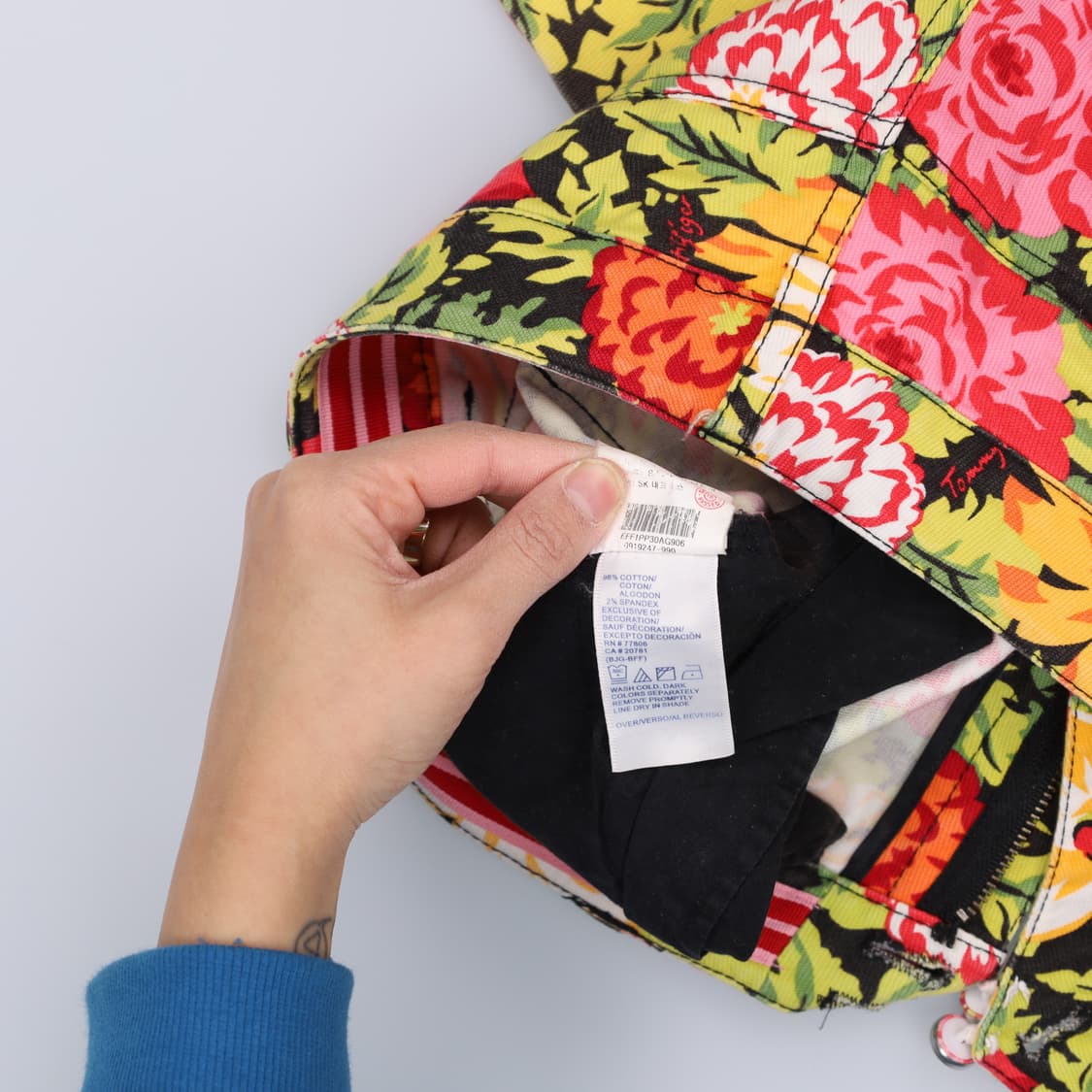 6 타미힐피거 여성 패턴 팬츠 0122H2 상품이미지6