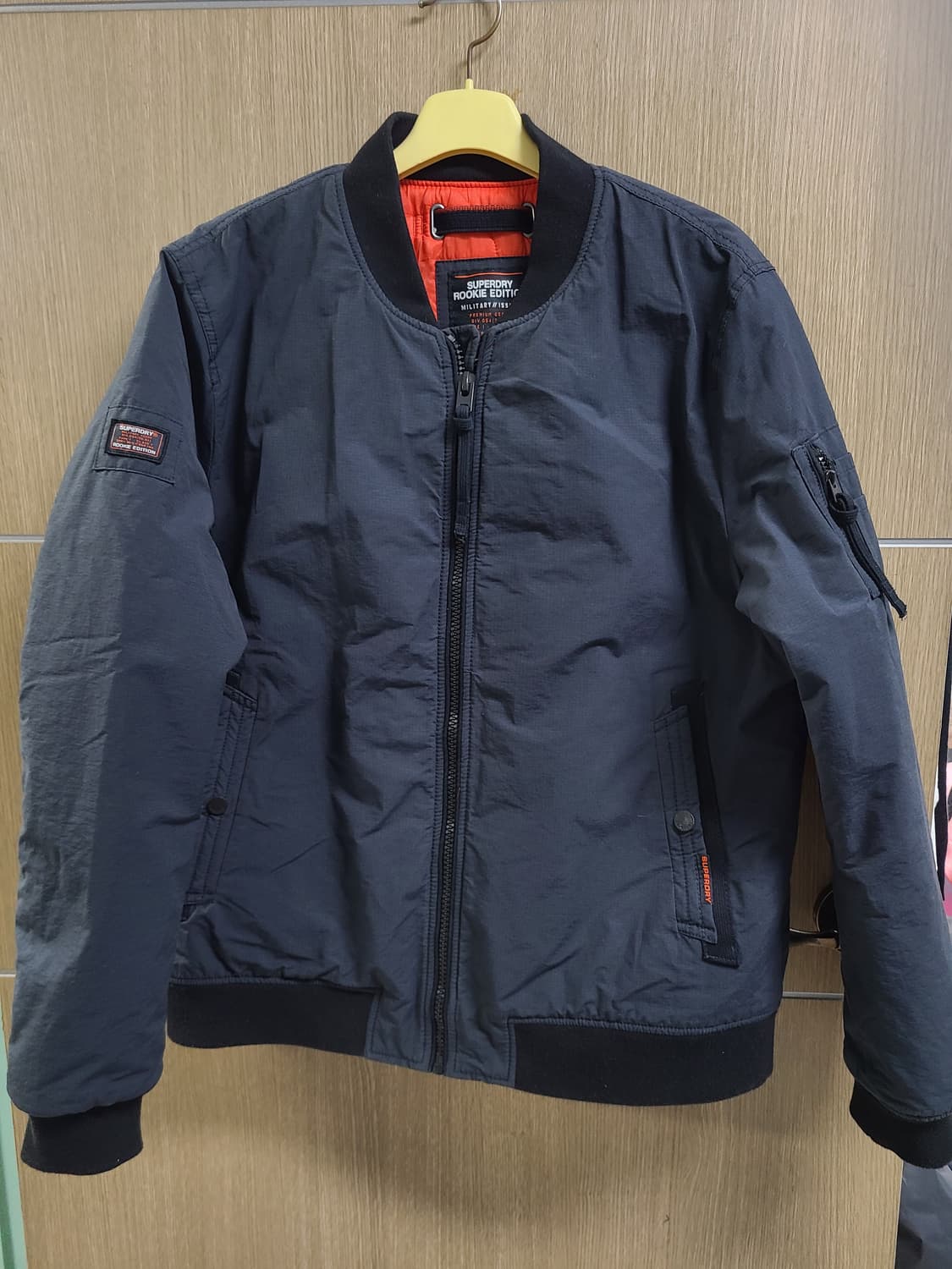 슈퍼드라이 네이비 봄버 자켓 XXL  상품이미지1