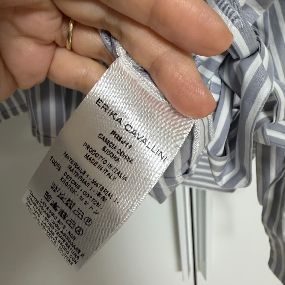 🏷️erikacavallini 에리카카발리니 셔츠 상품이미지3