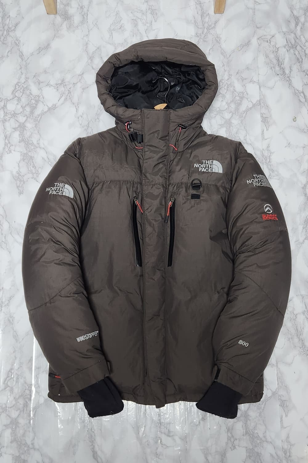 노스페이스 히말라야 800 필 브라운 패딩 자켓 상품이미지1