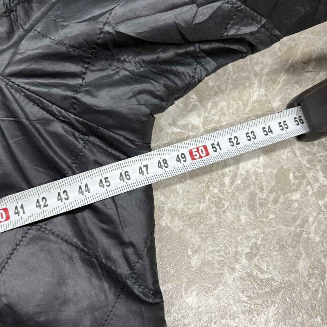 퓨마 일본판 블랙 핑크 퀄티드 자켓 경량  후드 패딩(L) 상품이미지7