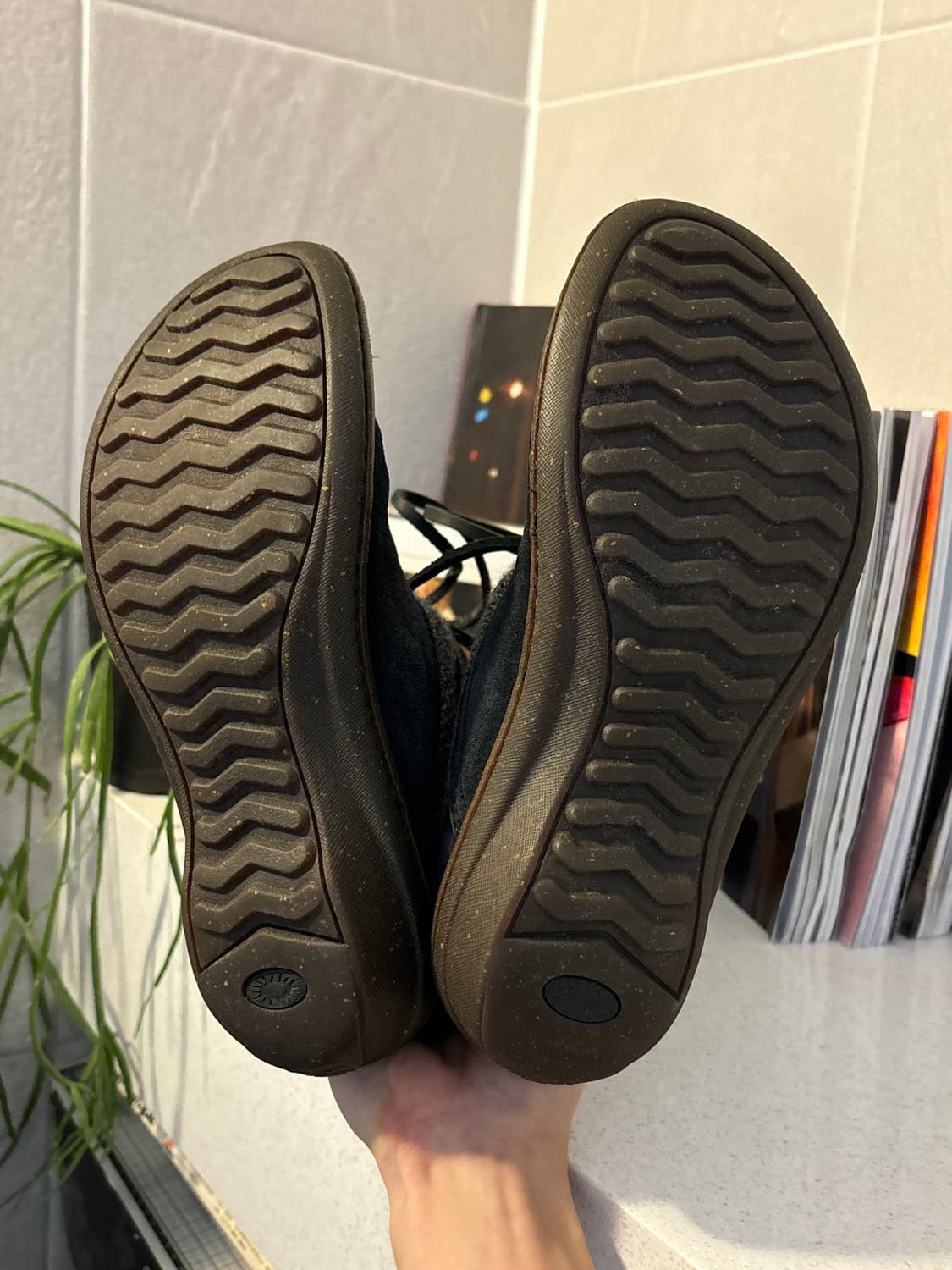 어그 레이어드 스웨이드 니트 부츠 상품이미지7