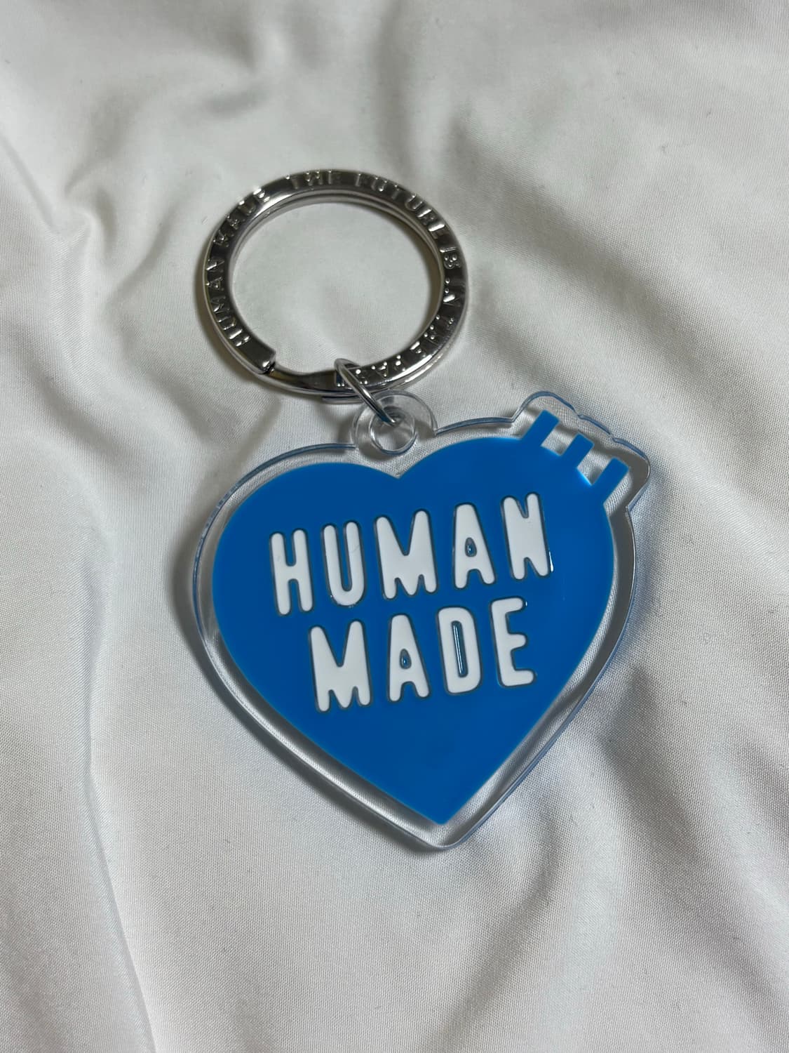 휴먼메이드 블루 하트 키링/키체인 상품이미지1