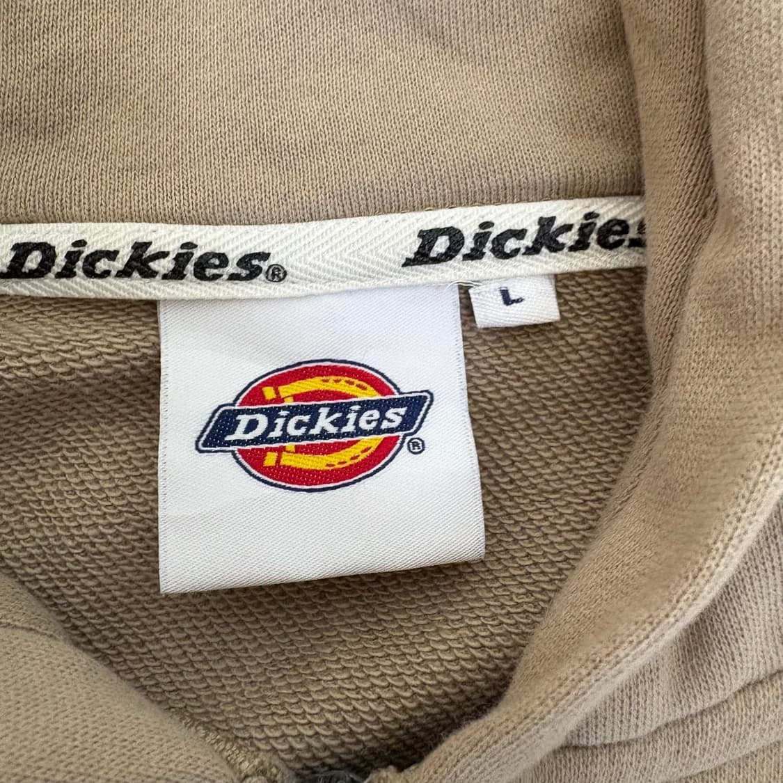 디키즈 dickies 톤온톤 포켓 스웨트 후드 집업 상품이미지5