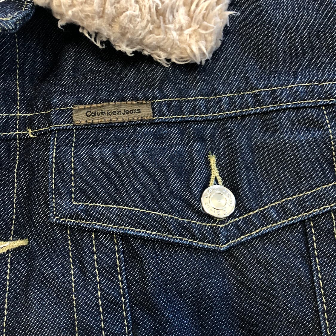 캘빈클라인 쉐르파 데님 자켓  상품이미지5