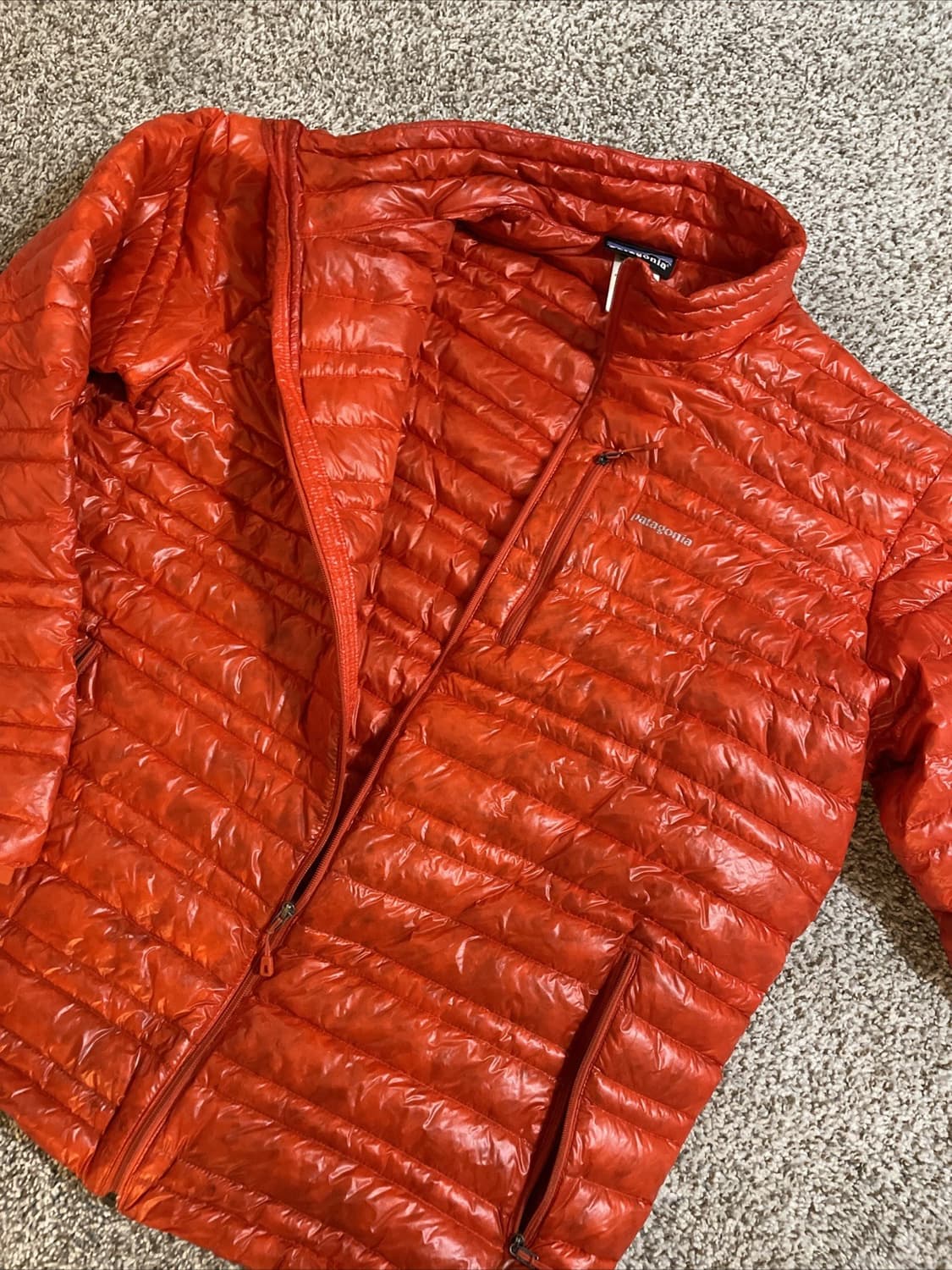 파타고니아 멘즈 경량패딩 오렌지 상품이미지2