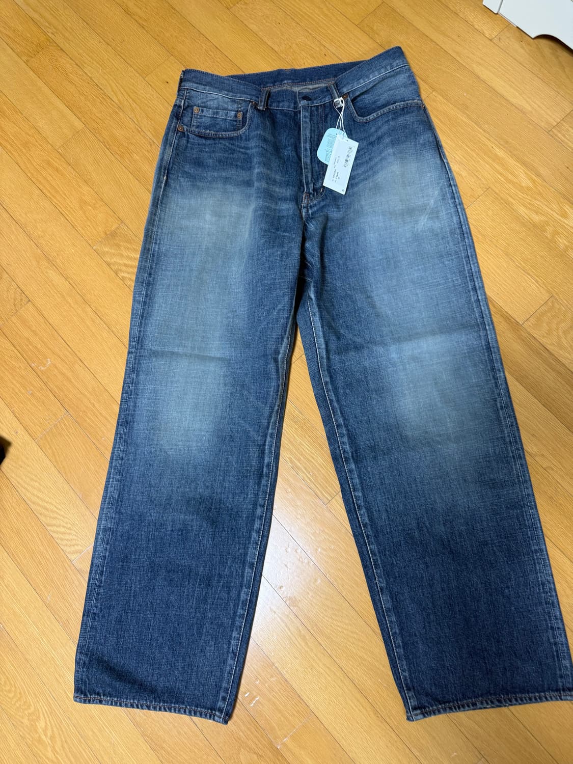 나나미카 셀비지 데님 빈티지 인디고 32 새상품 상품이미지1