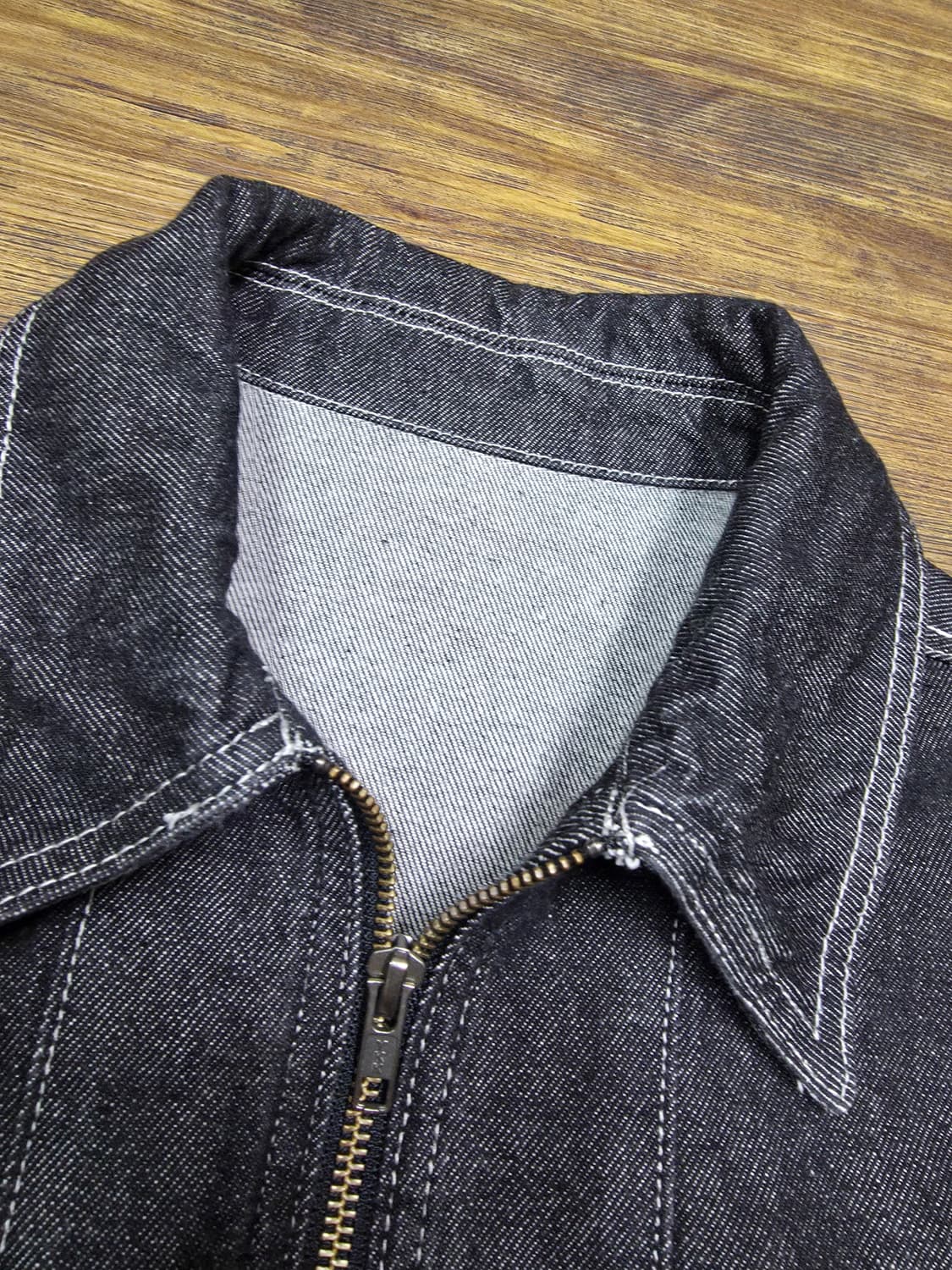 에잇세컨즈 흑청 데님 자켓 상품이미지2