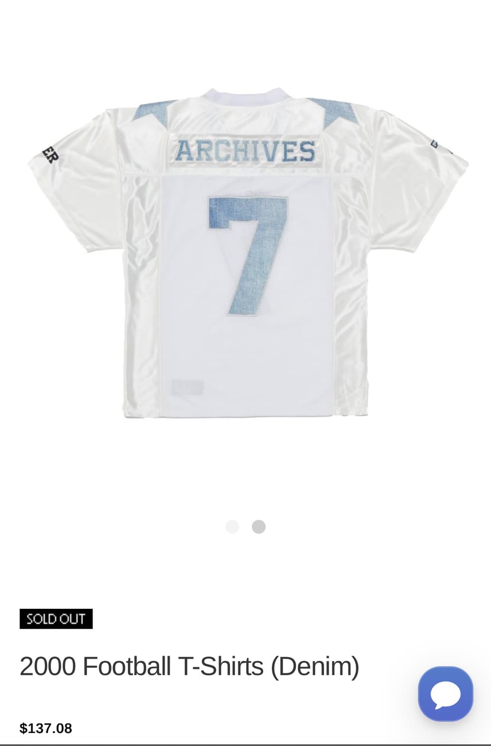 2000아카이브 풋볼 져지티셔츠 상품이미지3