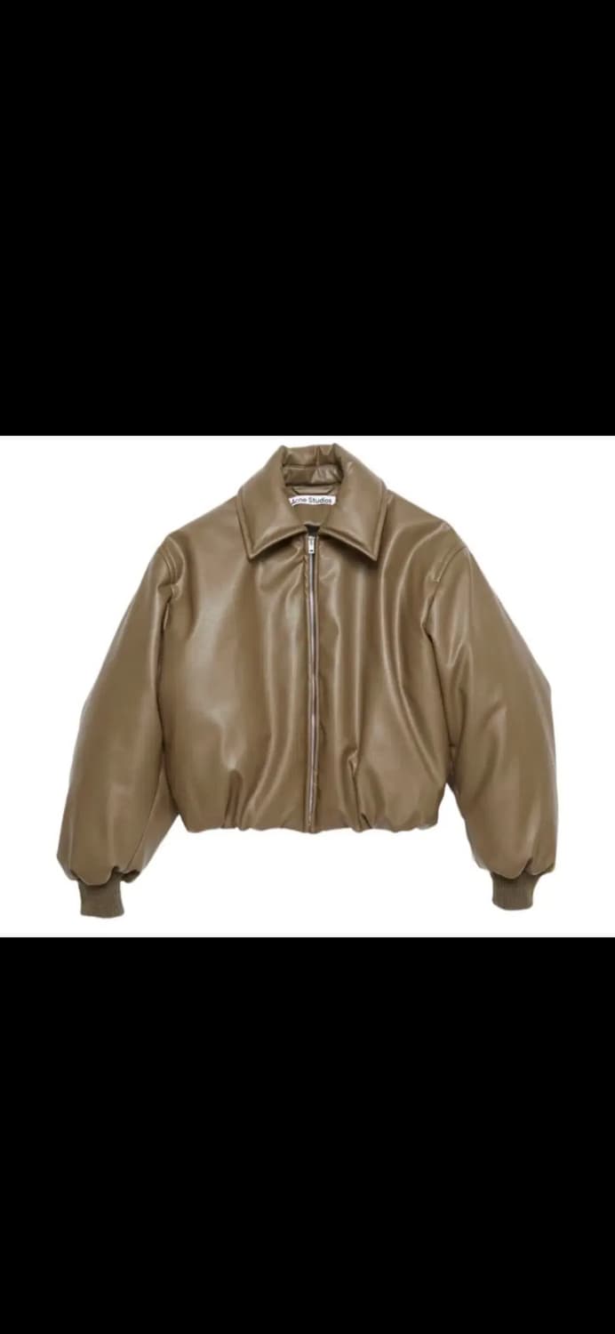 아크네스튜디오 레더 봄버 36 팝니다 상품이미지2