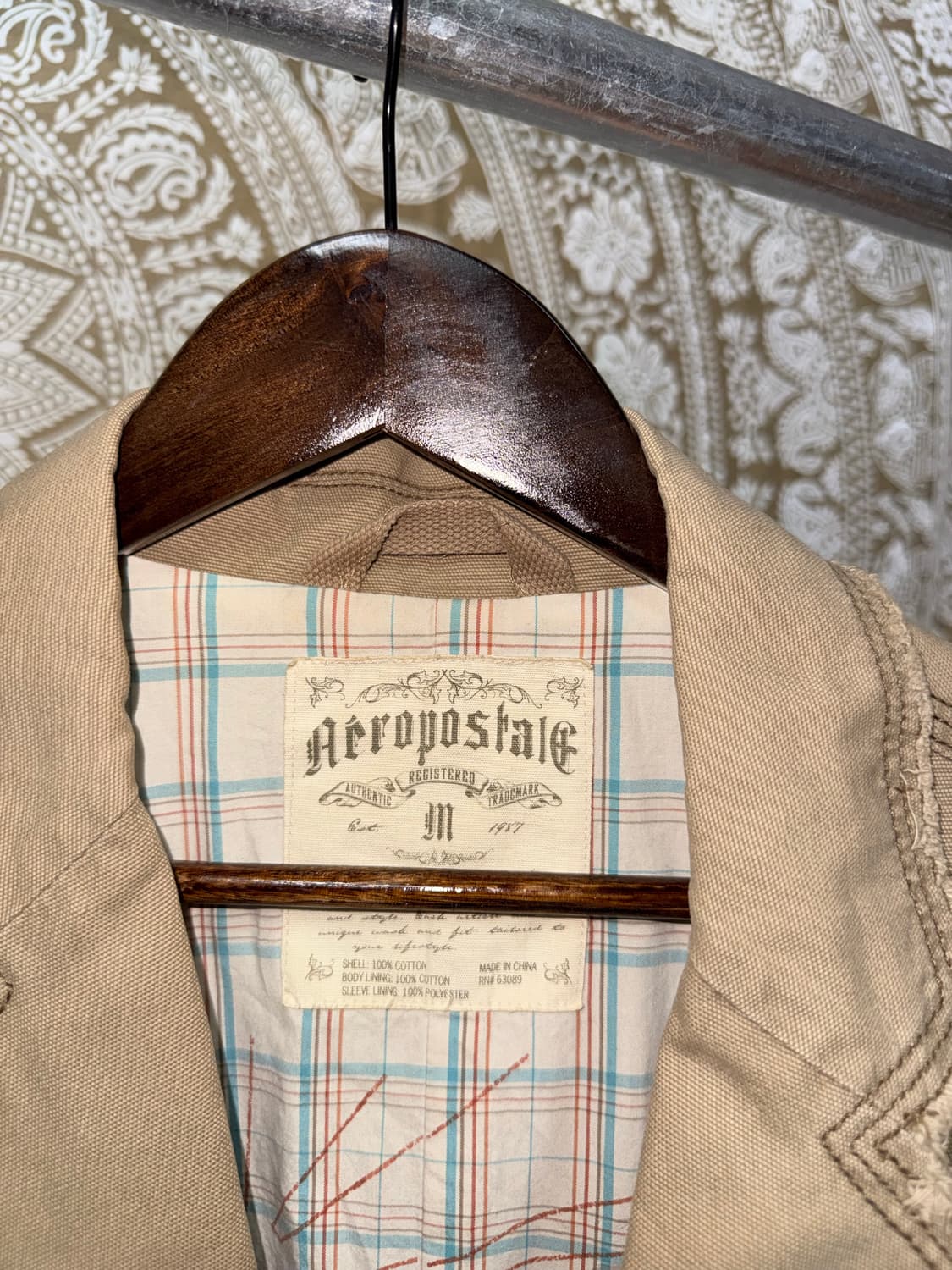 빈티지 코튼 블레이저 자켓  상품이미지3