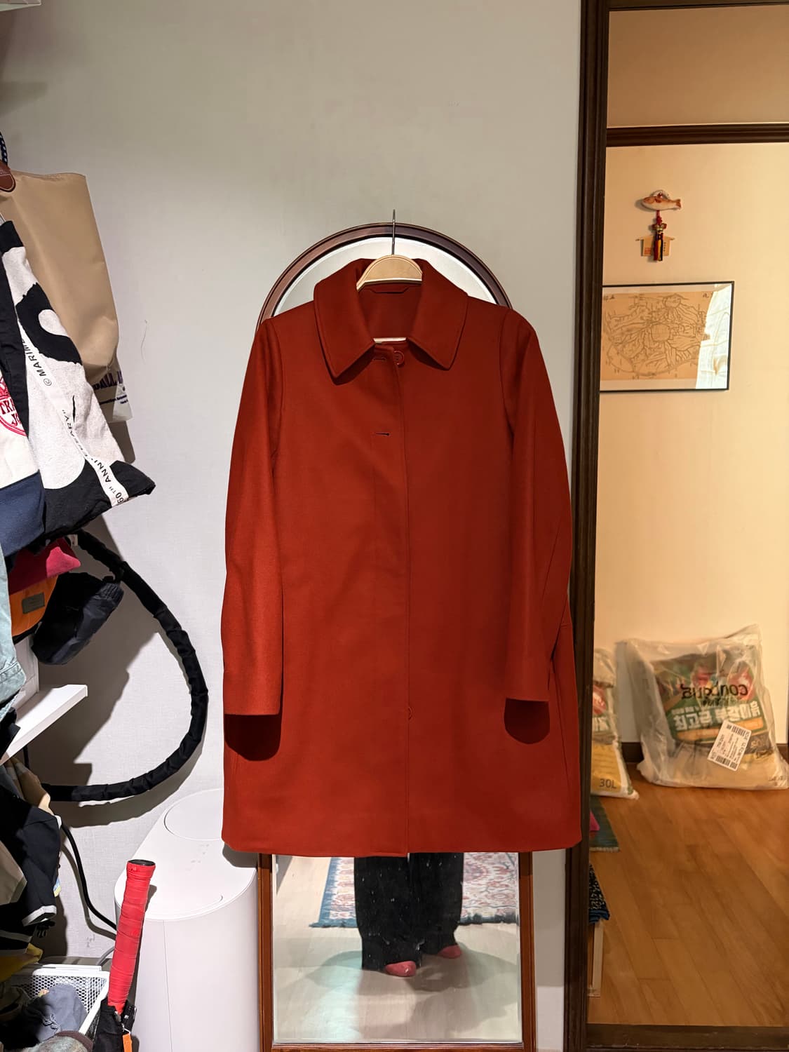 Cos 울 캐시미어 혼방 코트 상품이미지1