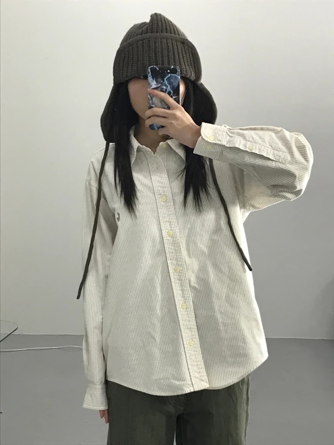 폴로랄프로렌 베이지 셔츠 상품이미지1