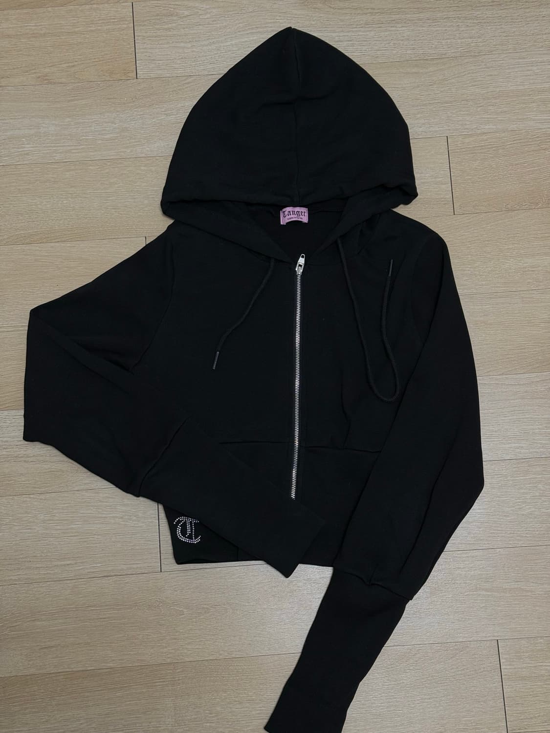 텐저 트레이닝 후드집업 블랙 상품이미지4