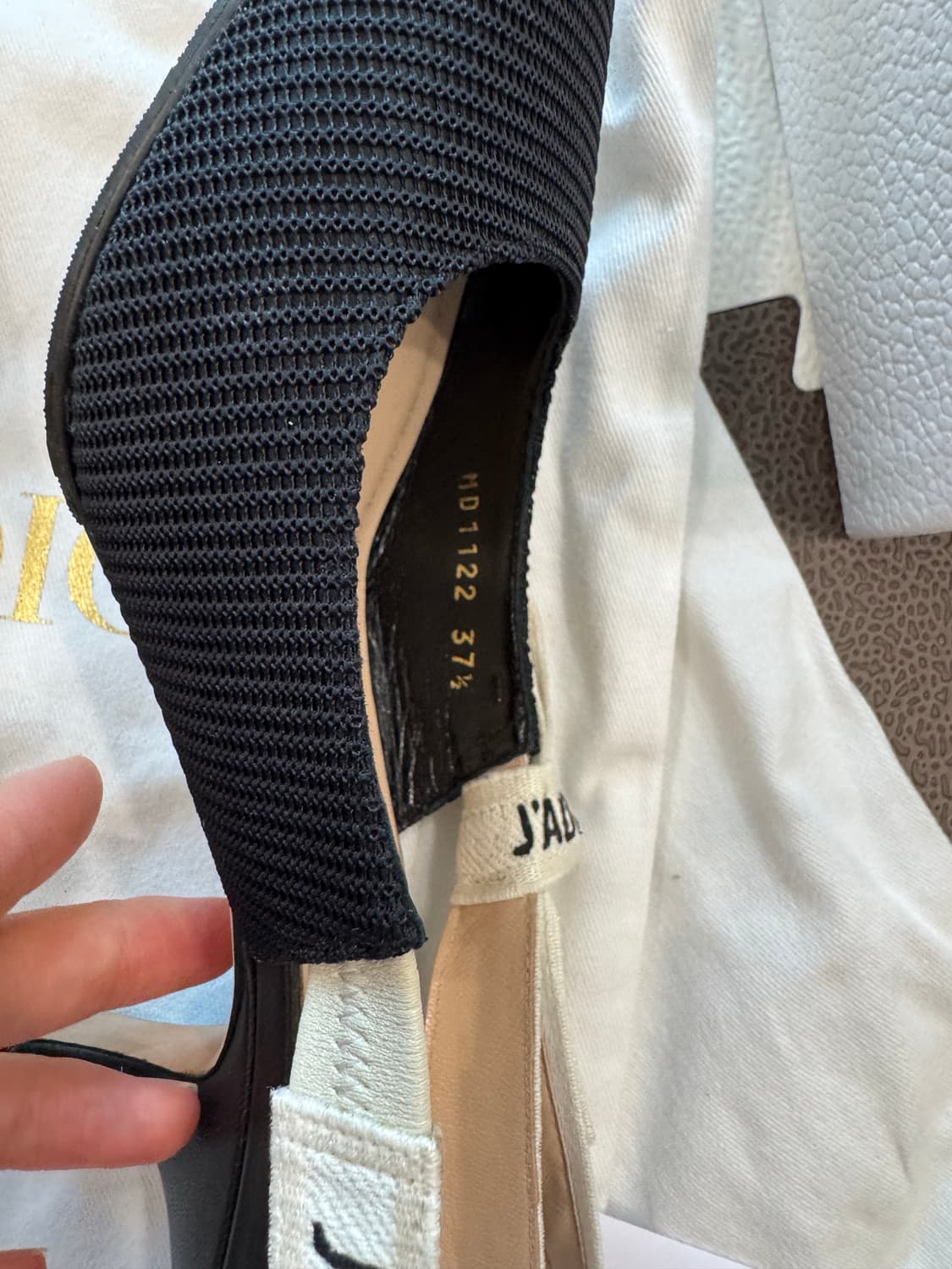 디올 슬링백(37.5사이즈) 상품이미지8