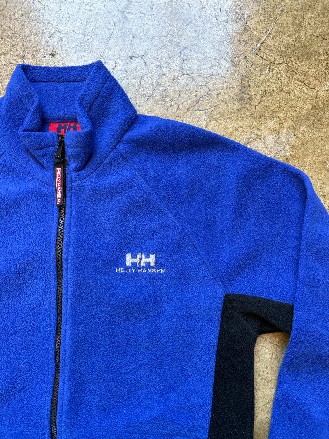 헬리한센 배색 플리스 집업 재킷 상품이미지3