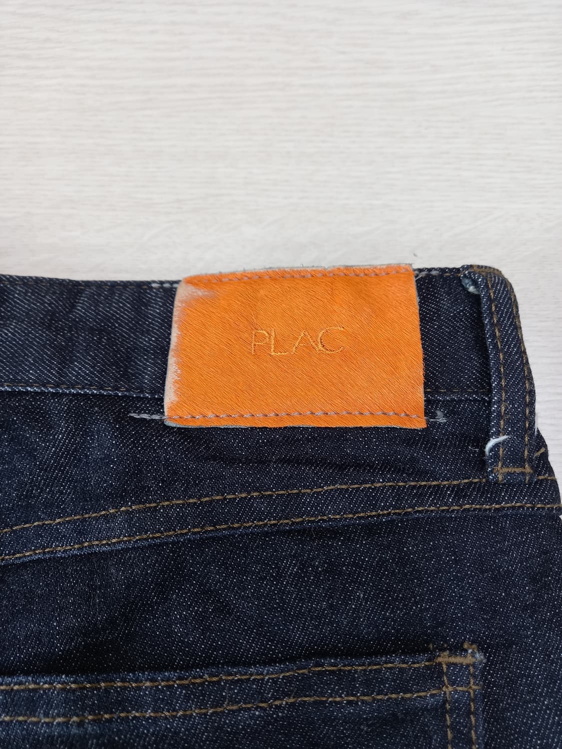 28 PLAC Kurz 스판 슬림일자 생지 흑청 28-921 상품이미지5