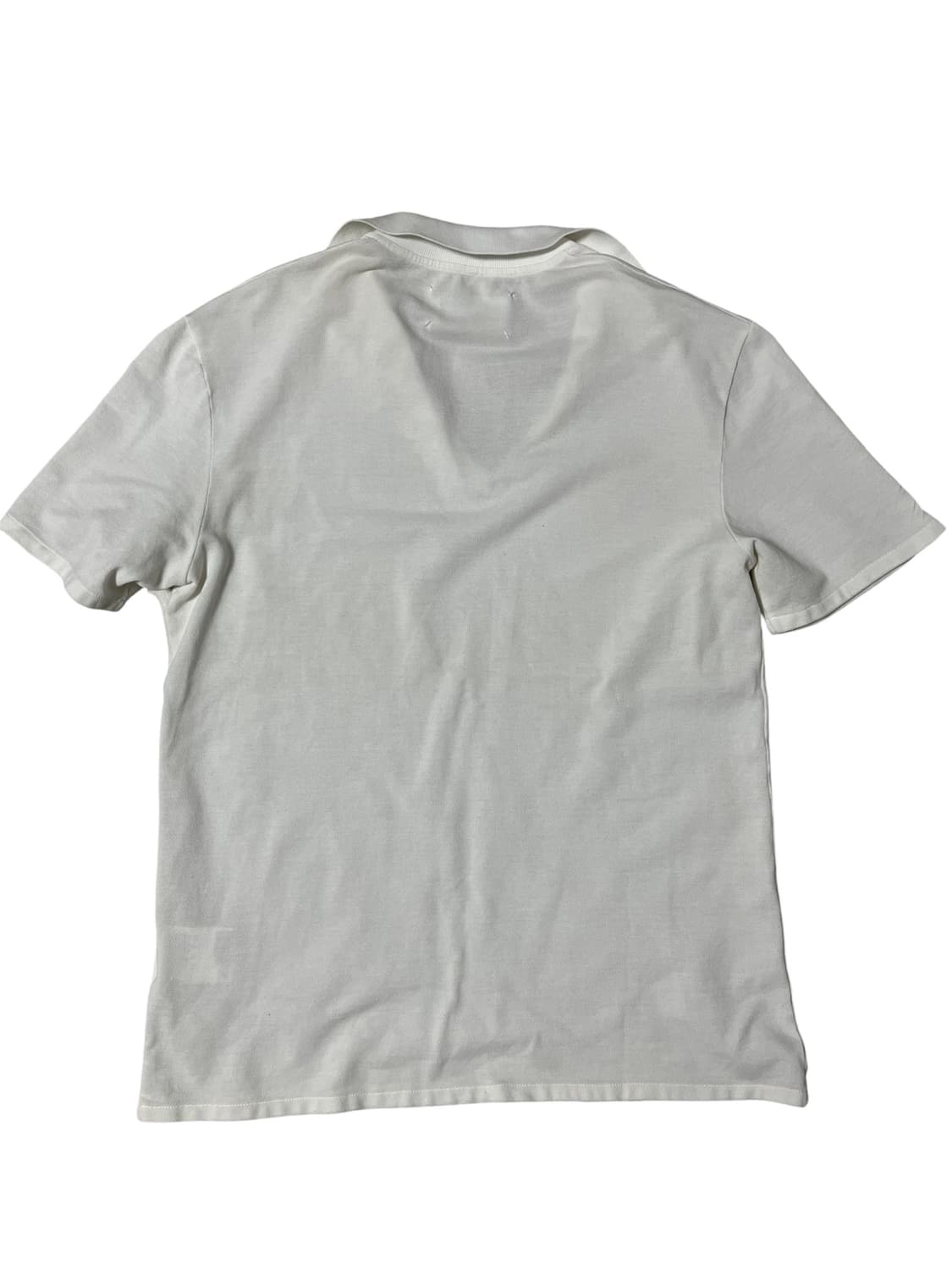 Martin Margiela White V-neck T-Shirts 상품이미지2
