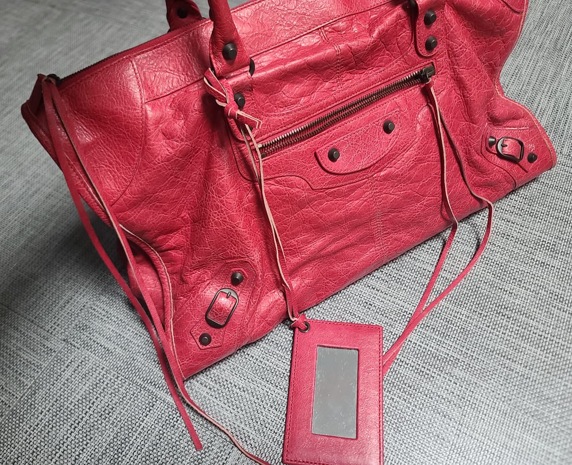 발렌시아가 모터백 오피스 토트백 상품이미지1