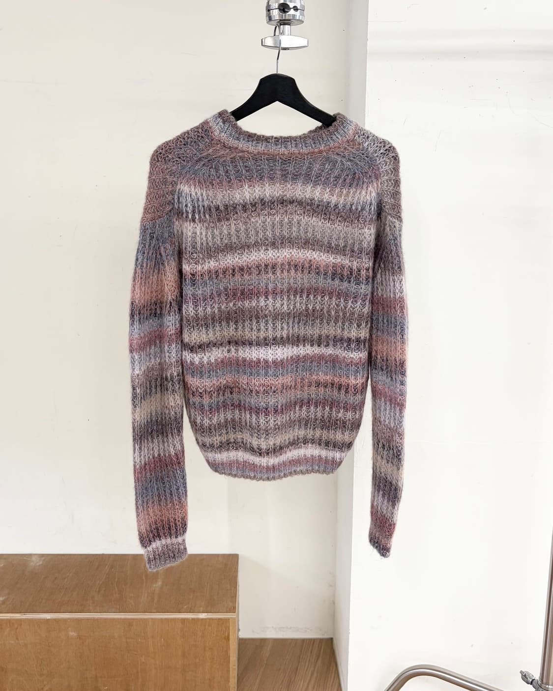 아크네 스튜디오 18aw 스트라이프 모헤어 스웨터 상품이미지6