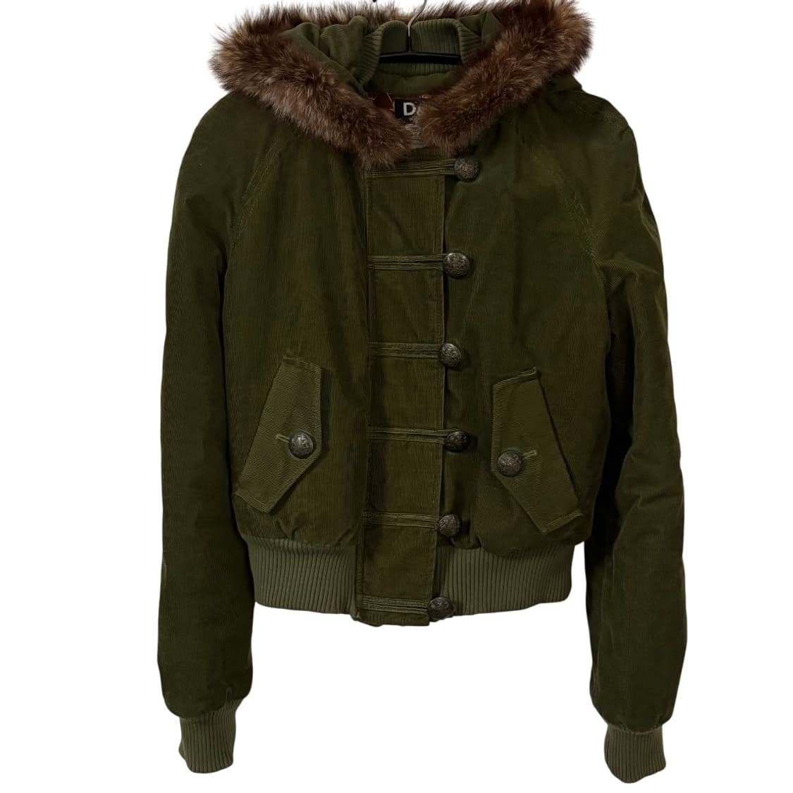 돌체앤가바나 D&G 나폴레옹 퍼 후드 자켓 상품이미지1