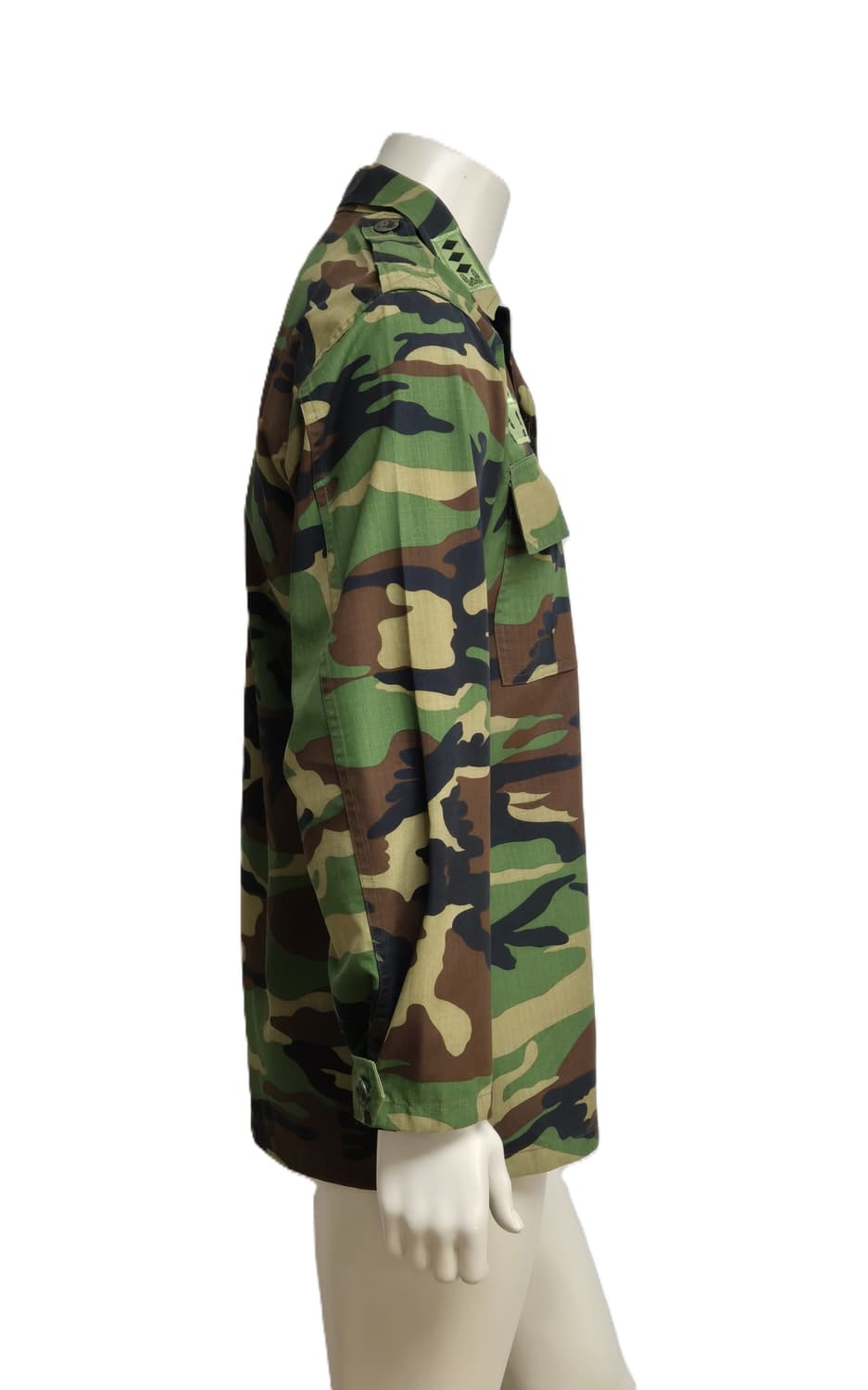 육군 구형 15사단 의무 대위 후기형 하계 전투복 상의 자켓 (M) 상품이미지3