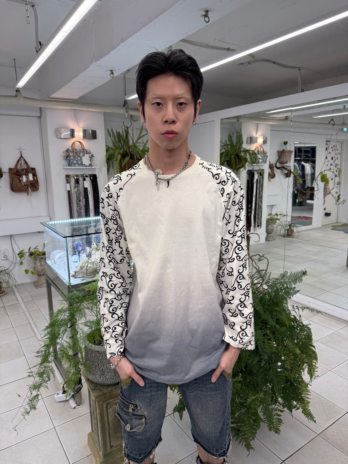 tribal gradation t-shirt 상품이미지2
