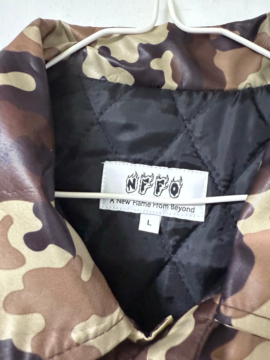 NFFO 카모 경량패딩 상품이미지5