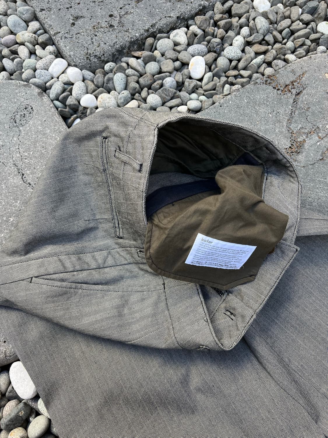 (31인치)KOLOR HARRINBONE WORK PANTS 컬러비콘팬츠 상품이미지5