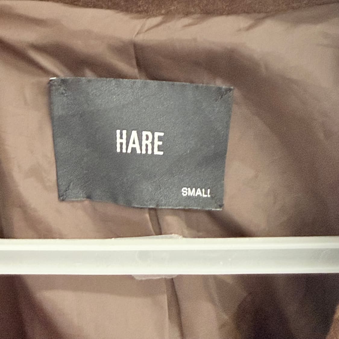 Hare japan 하레 미니멀 울 브라운 자켓 S 상품이미지2