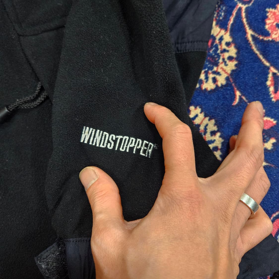 노스페이스 데날리 윈드스토퍼 빈티지 플리스 자켓 L size 상품이미지5