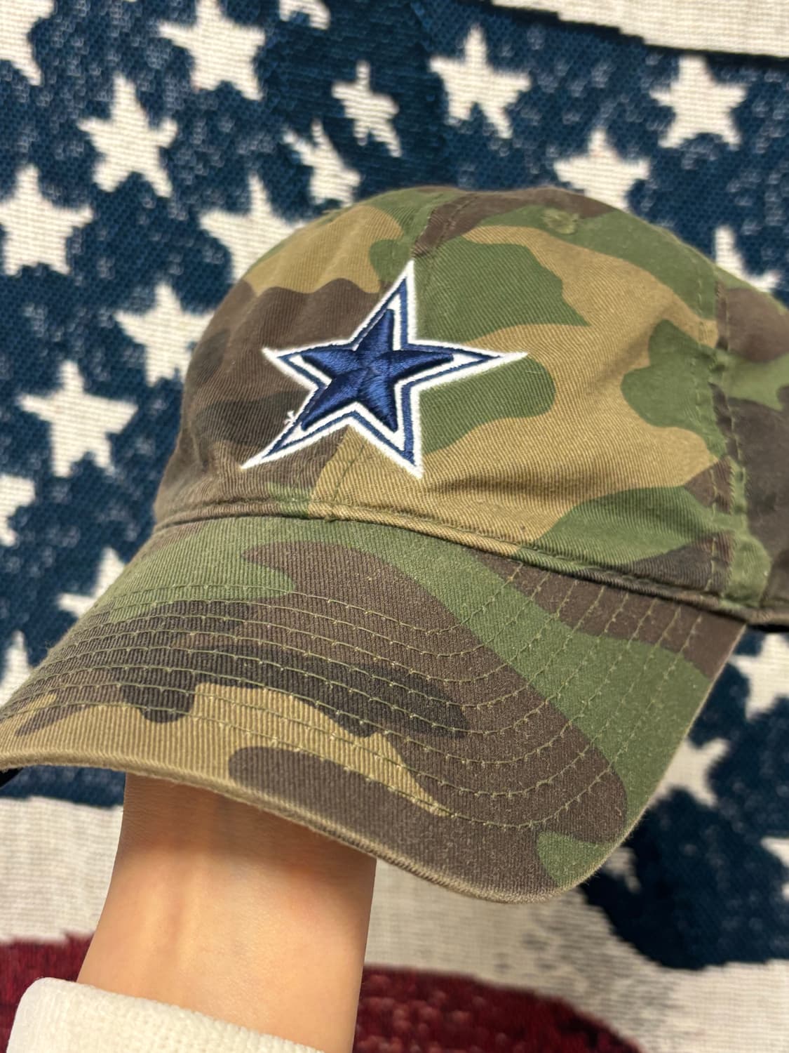 앤에프엘 카모 빈티지 볼캡 상품이미지4