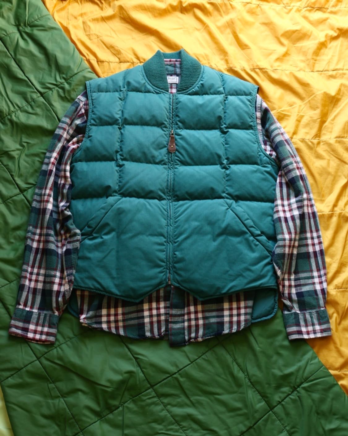 에디바우어 90s (코튼 쉘 타입) 케네디언 구스다운 베스트 상품이미지1