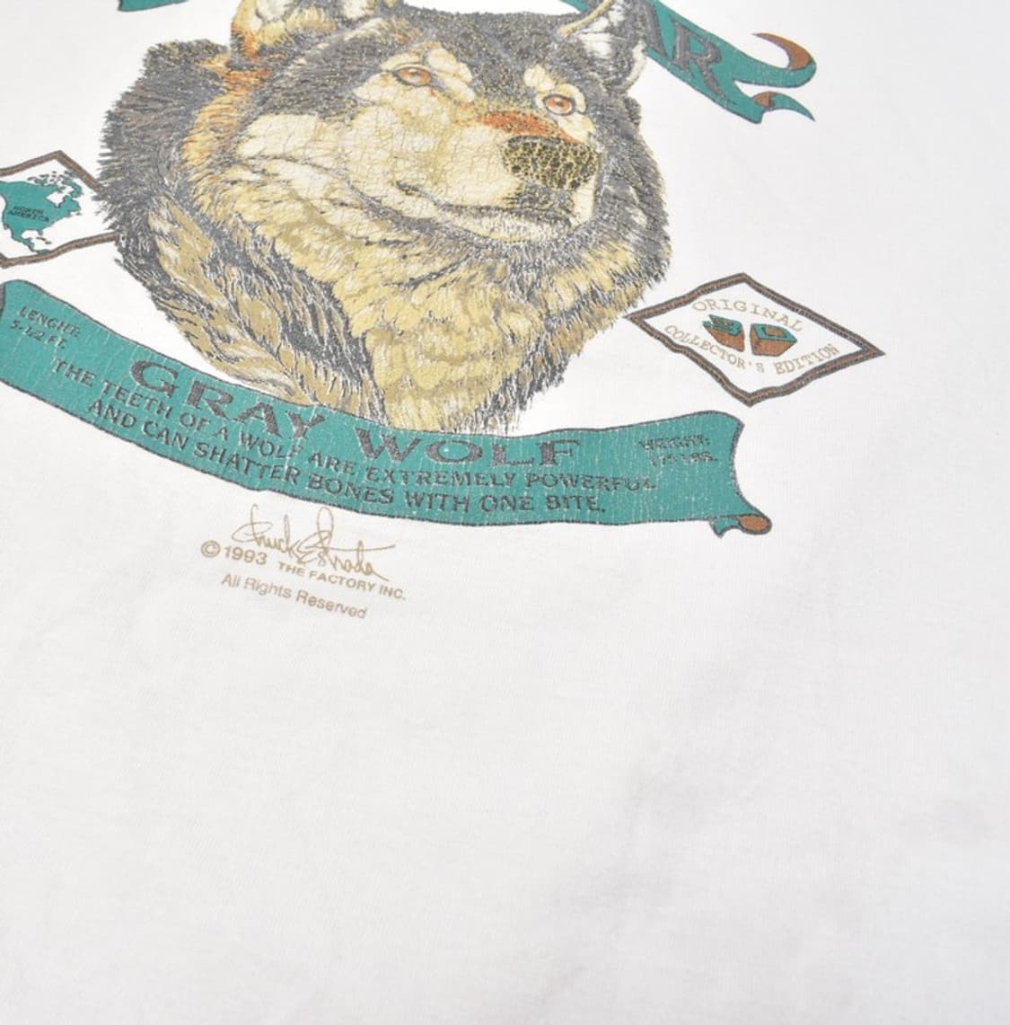 90S 오리지널 OG 아트웨어 반팔 티셔츠 XXL M25062314 상품이미지5