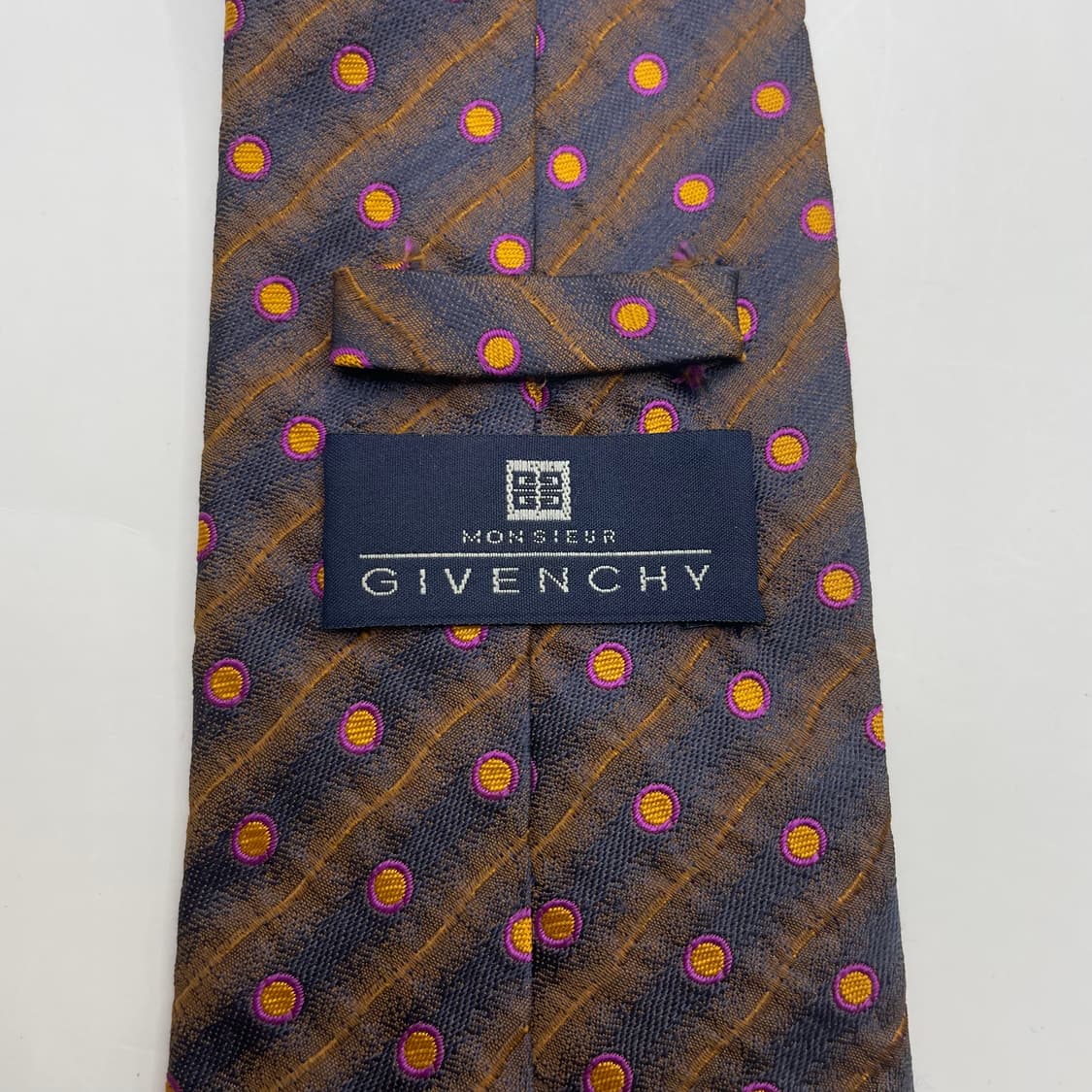 578) (GIVENCHY) 지방시 패턴 넥타이 상품이미지5