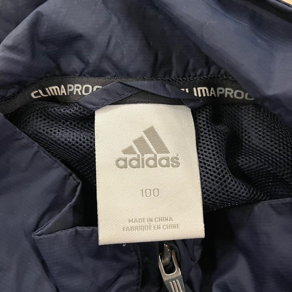 [정품/100] 아디다스 네이비 바람막이 자켓 b15 상품이미지5
