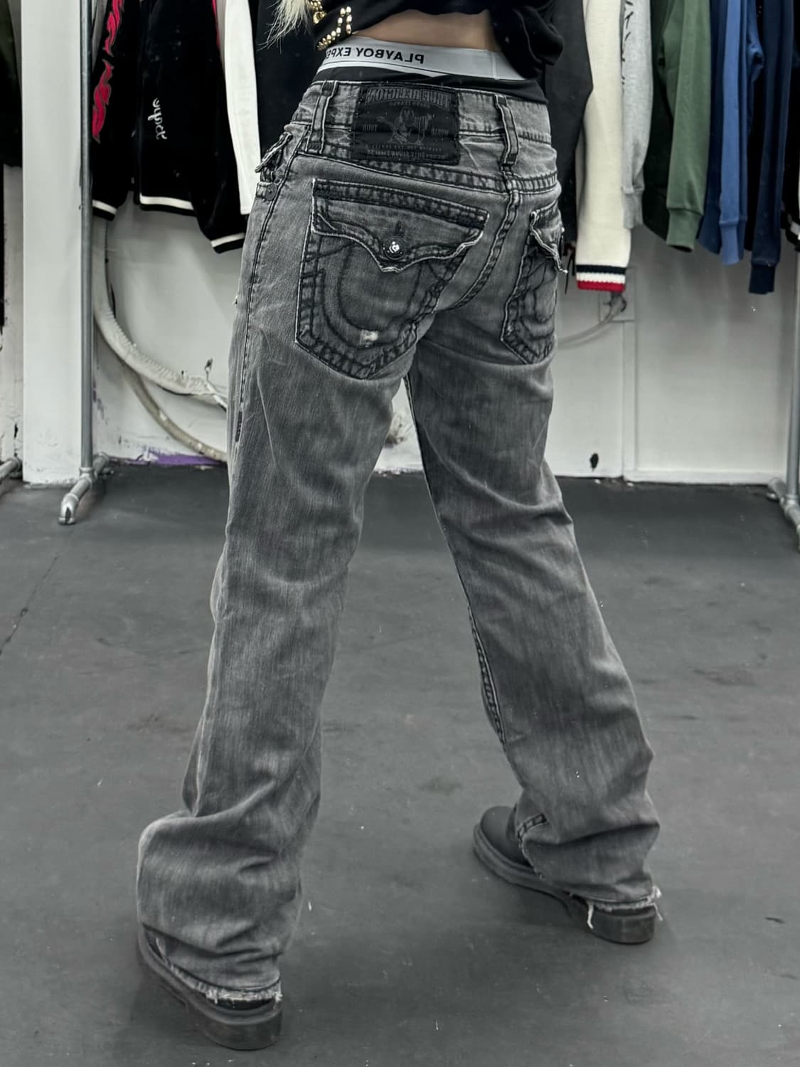 트루릴리전 빌리 슈퍼티 데님팬츠 상품이미지1