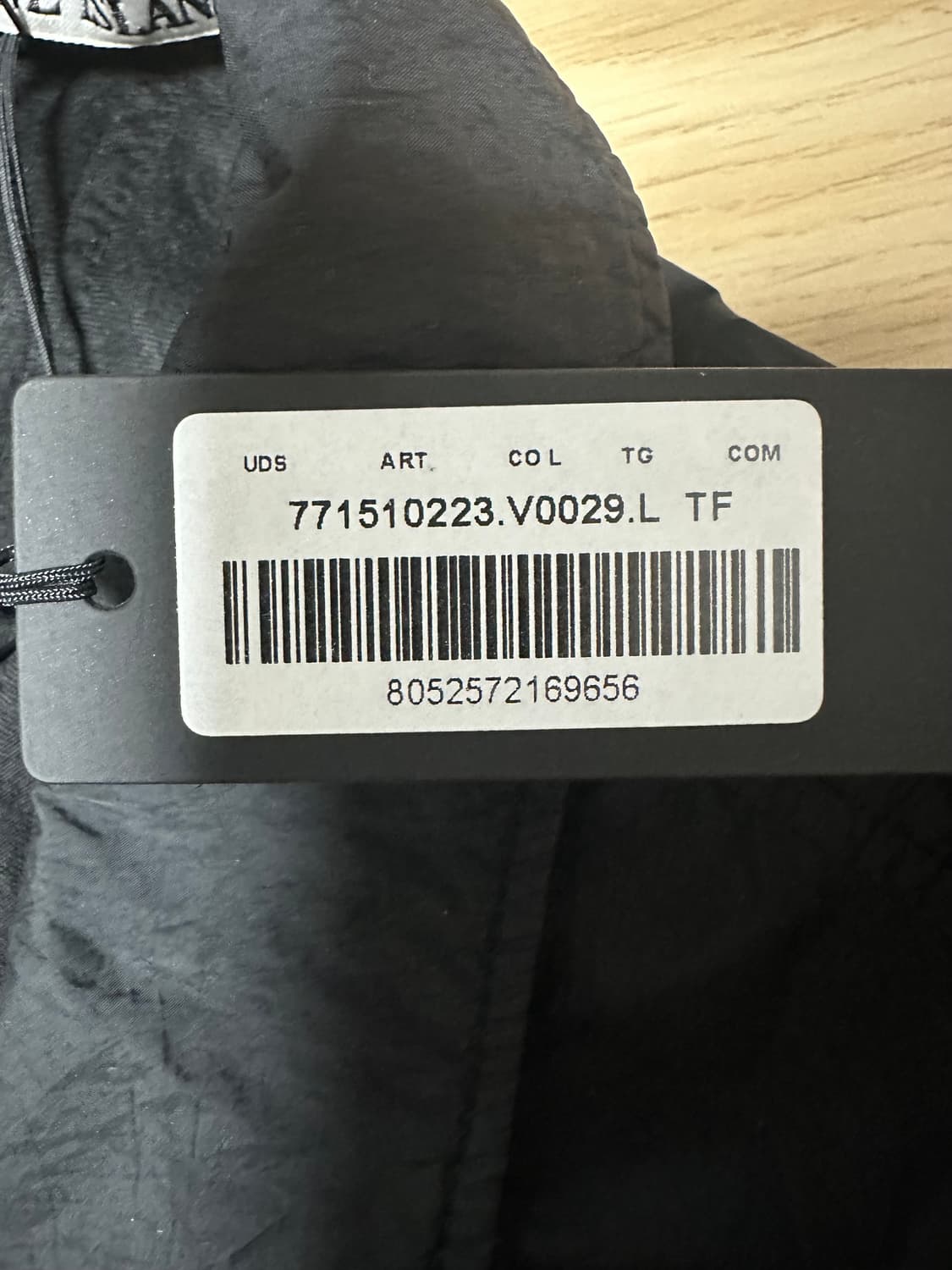 [급처판매] 스톤아일랜드 크링클랩스 오버셔츠 블랙 L  상품이미지5