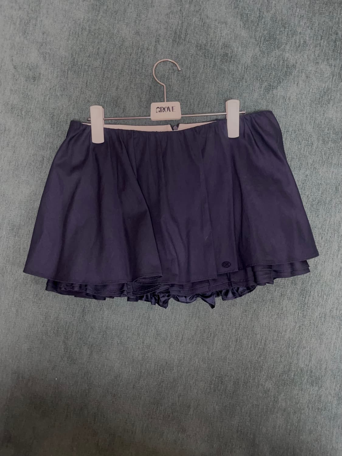 그로브 바인 플레어 스커트 네이비 m 상품이미지9