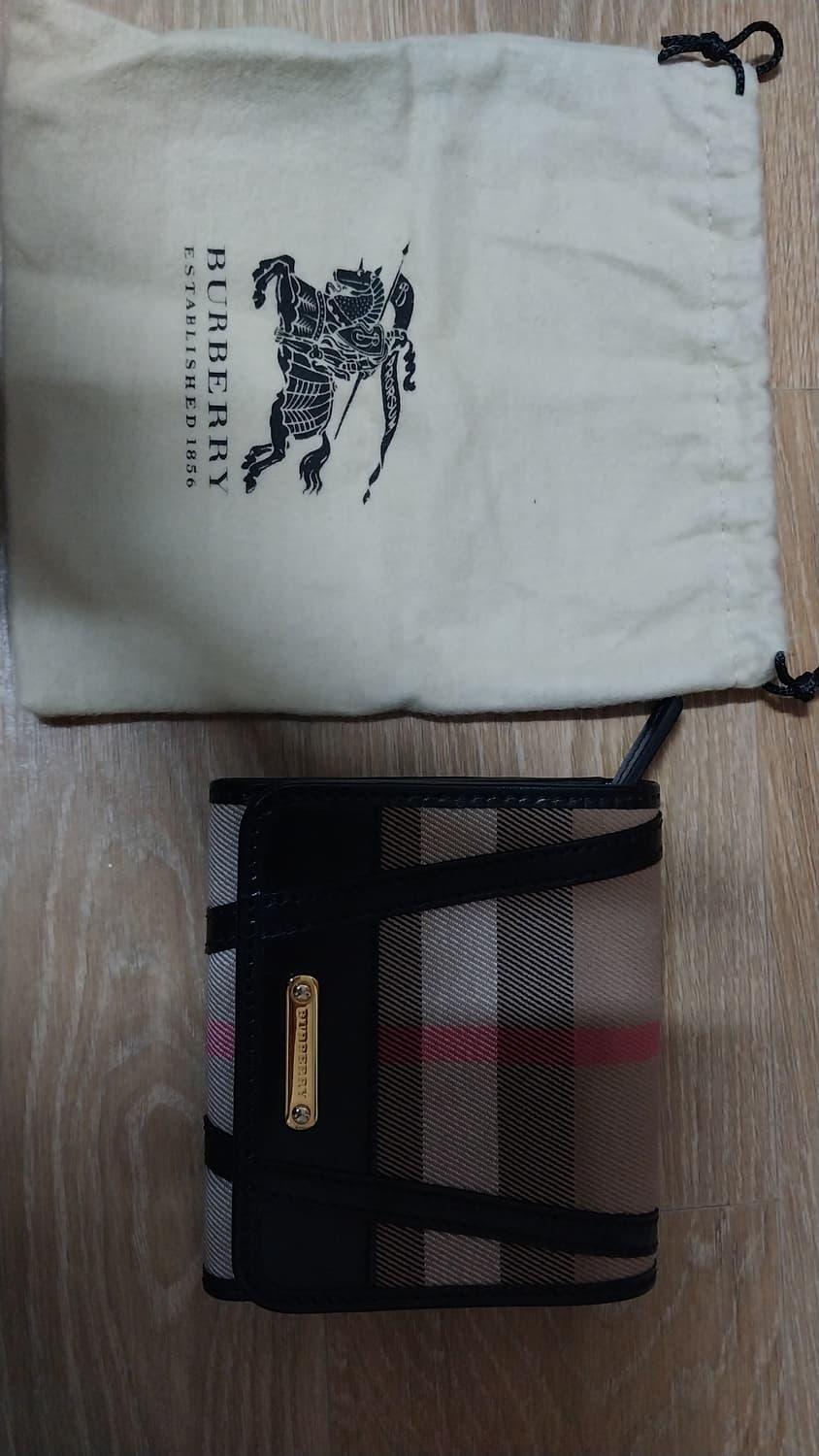 버버리 체크 지갑 (새상품) 상품이미지5