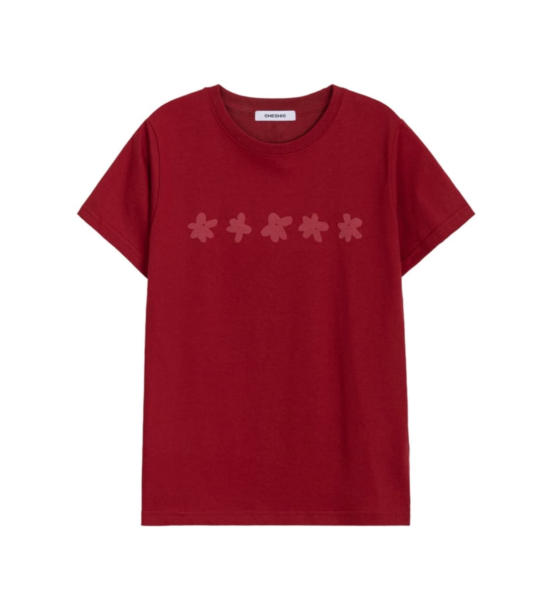 oheshio standard t-shirt red 상품이미지4