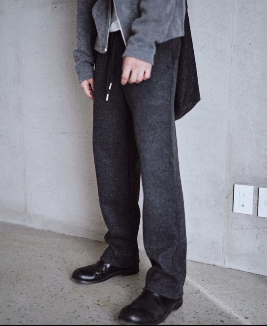 모노프리베 Textured String Pants  상품이미지2