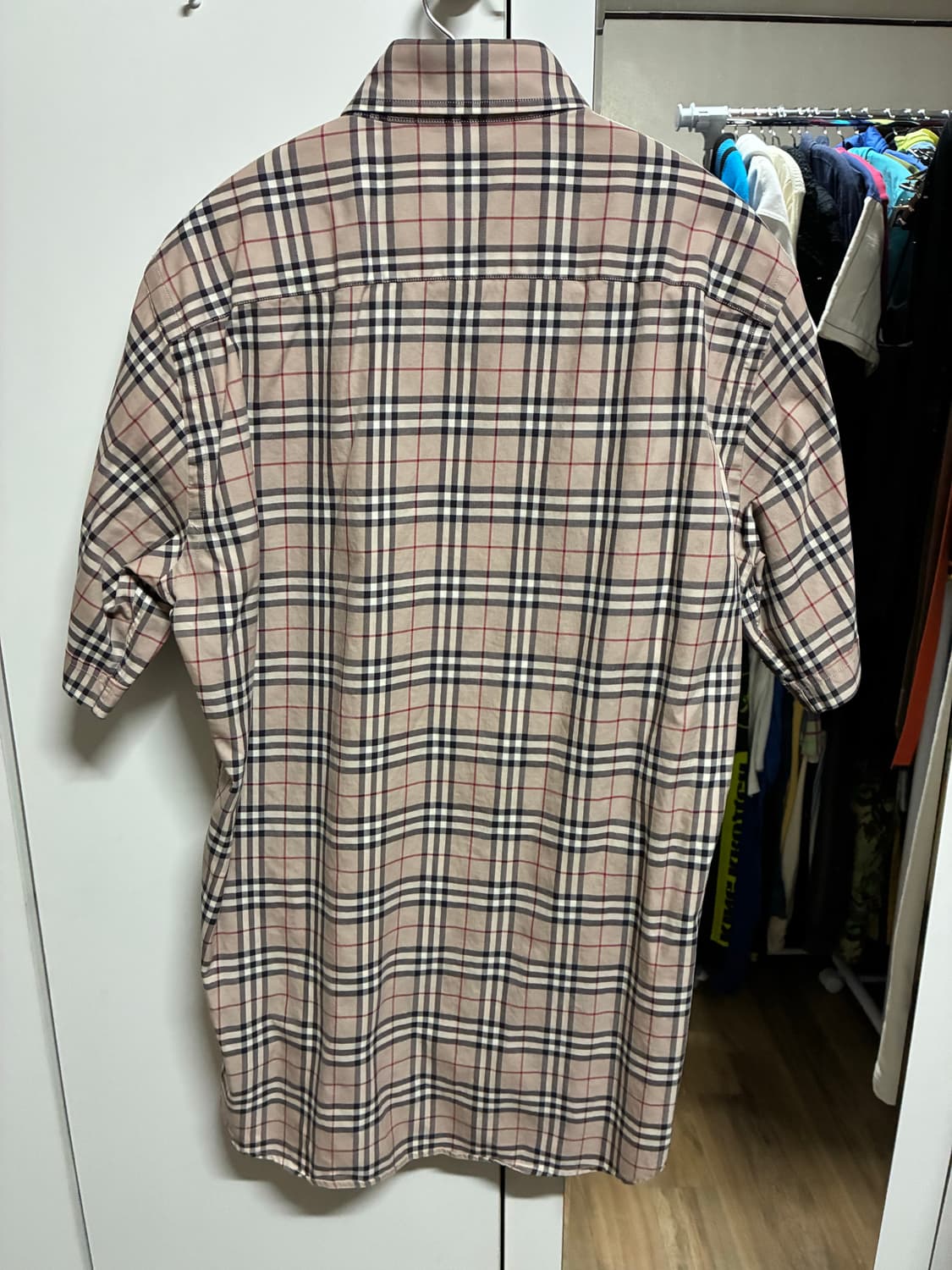 [정품] 버버리 반팔 셔츠 M/95 상품이미지7