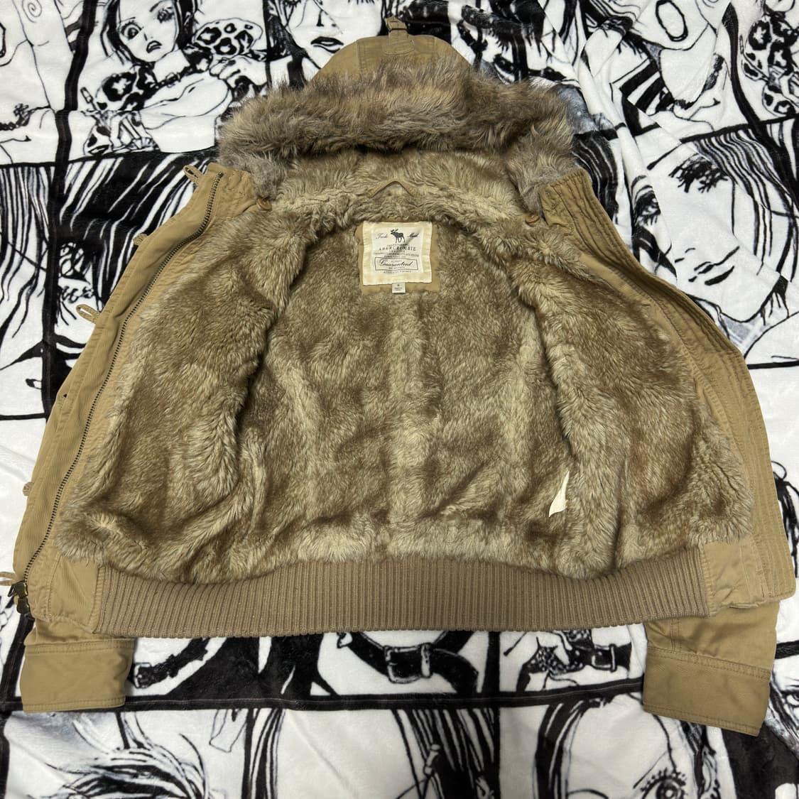 아베크롬비 울프죠 봄버 야상 자켓 상품이미지4