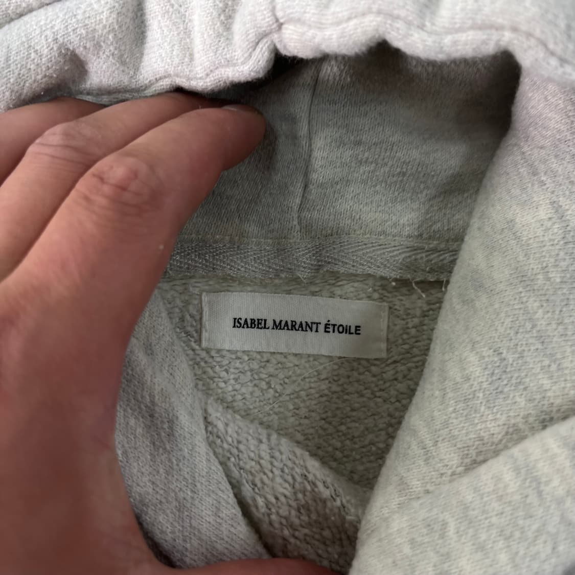 100 이자벨마랑 빅로고 후드티 상품이미지3