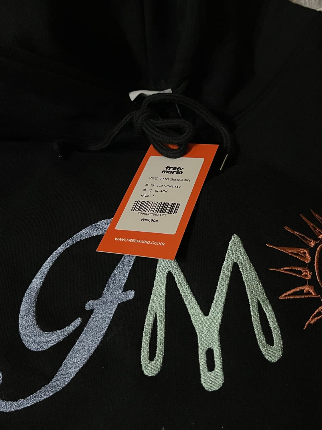 프리마리오 후디 새제품 L 상품이미지2